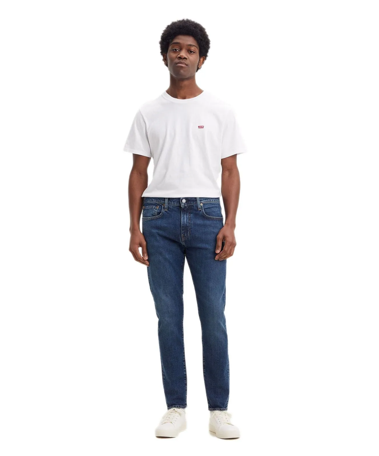 Levis Jeans Taperd 512 in mittelblauem Indigo