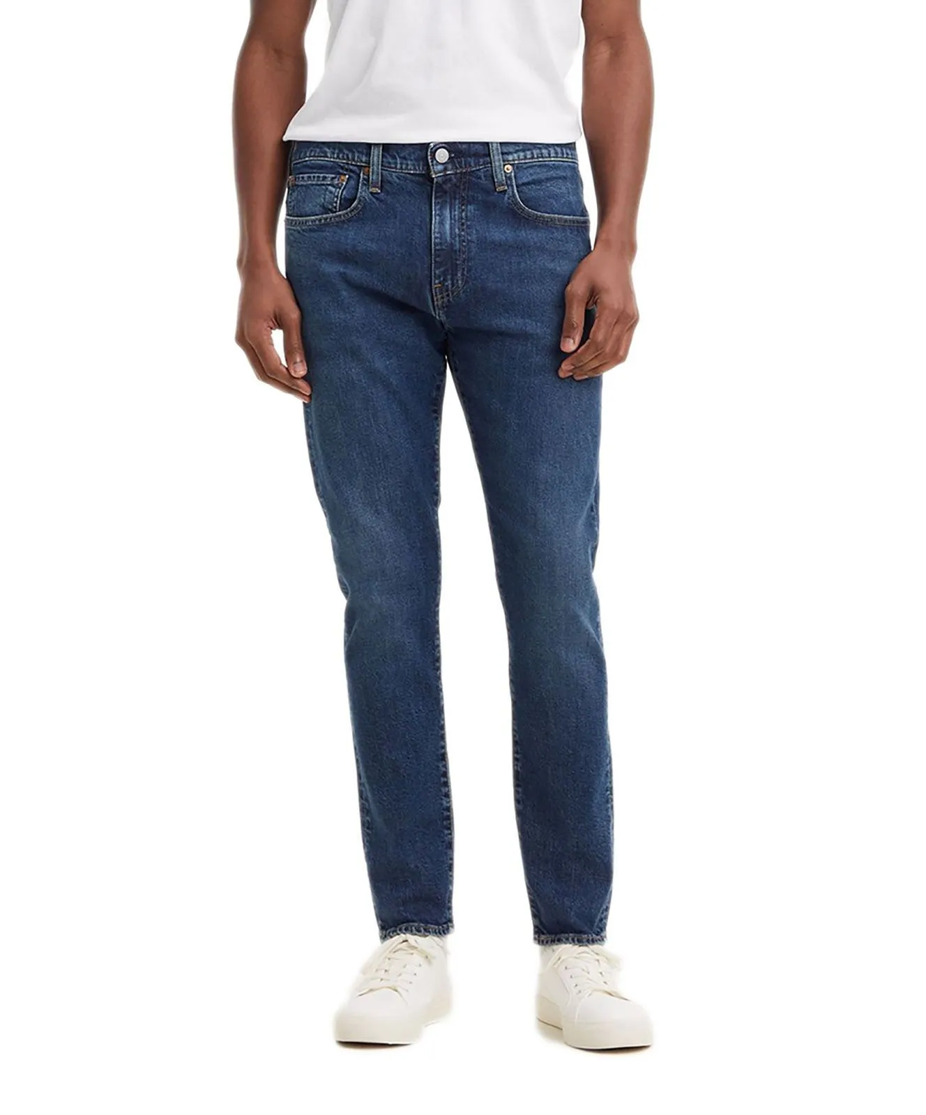 Levis Jeans Taperd 512 in mittelblauem Indigo