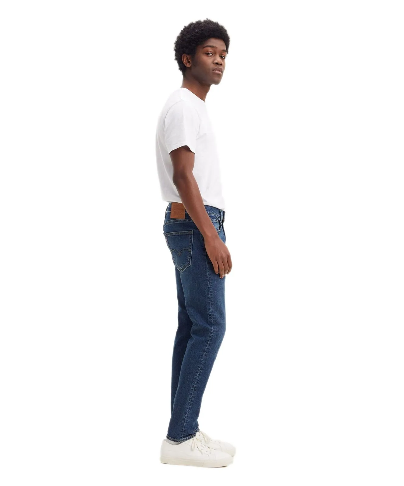 Levis Jeans Taperd 512 in mittelblauem Indigo