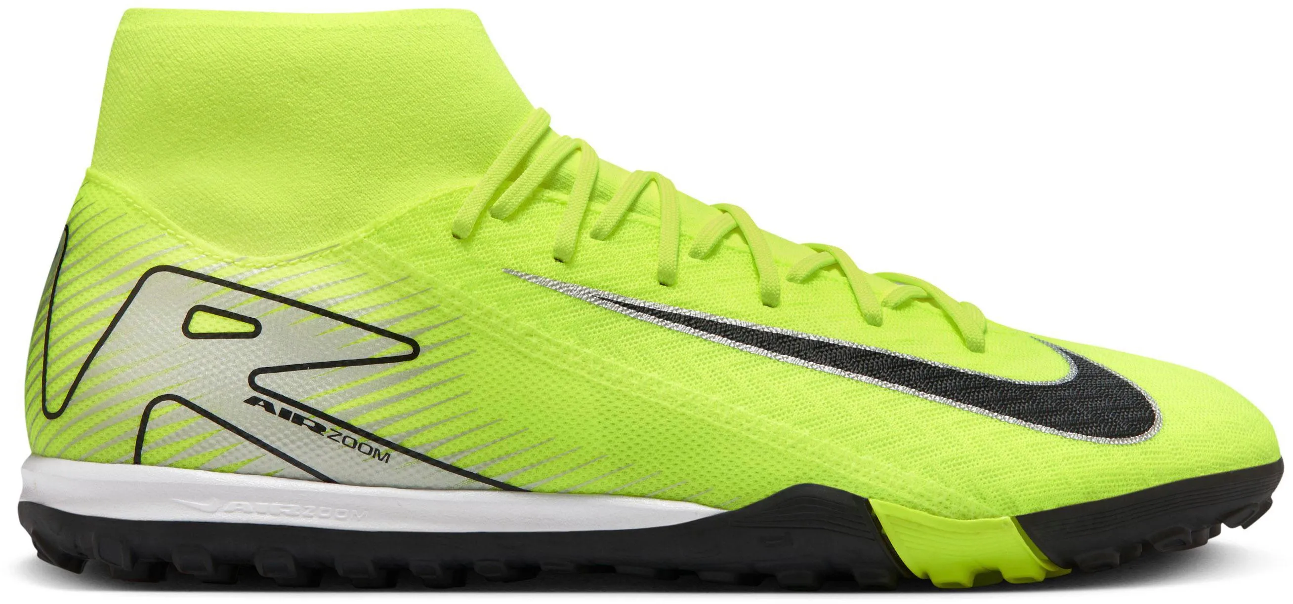 Nike ZM SUPERFLY 10 ACADEMY TF Fußballschuhe Herren volt-black im Online Shop von kaufen